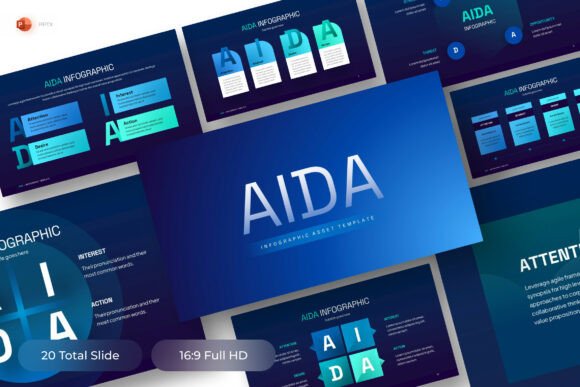 Aida Infographics PowerPoint Template