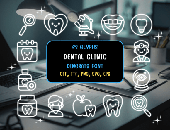 Dental Clinic Icons Made Simple