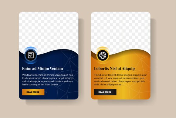Infographic Photo Frame Vertical
