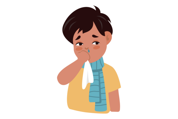 Sick Boy with Runny Nose: Understanding Cold and Flu Symptoms