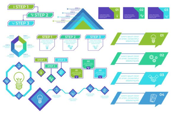Step-by-Step Infographic Set: Clarity Through Structured Visual Flow