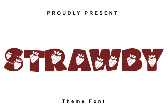 Strawby: Whimsy, Play, and Purpose in Type