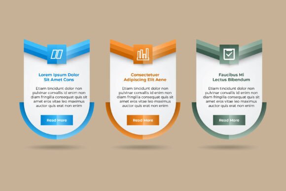 Three Step Infographic: A Versatile, Production-Ready Design Asset for Modern Communicators
