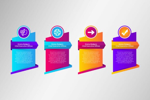 Vertical Rectangle Infographic Template